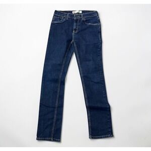 Levi's Performance 511 Slim 16 Youth Boys 28x28 Dark Wash Jeans Mid Rise